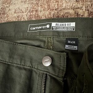 Carhartt Men's Relaxed Fit Pants - Olive Green